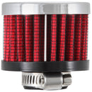 K&N 0.625 inch ID 2 inch OD 1.5 inch H Clamp On Crankcase Vent Filter-14