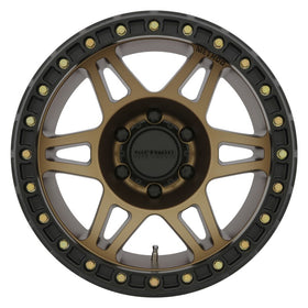 Method MR106 Beadlock 17x9 -44mm Offset 5x5 71.5mm CB Method Bronze w/BH-H24125 Wheel - 0