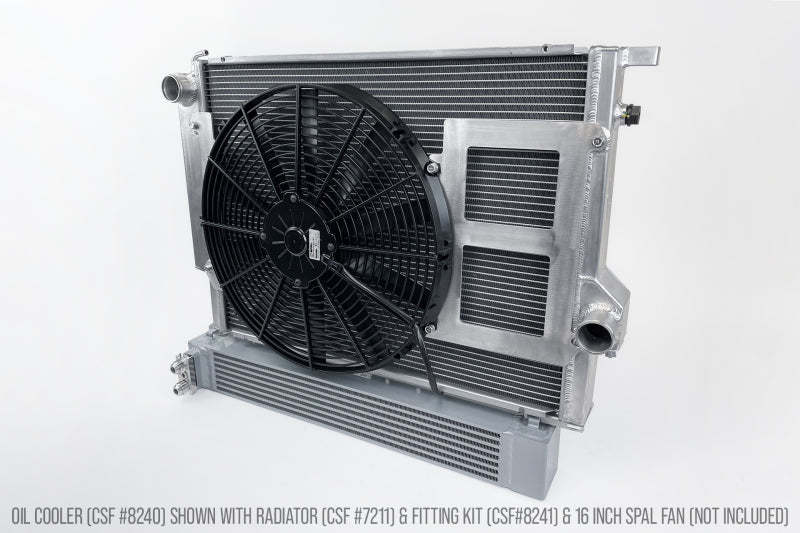 CSF BMW S54 Swap Race-Spec Oil Cooler - 0