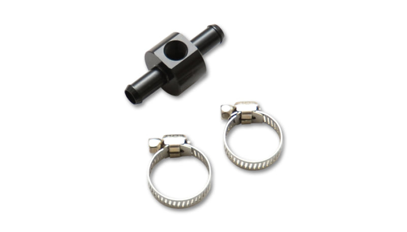 Vibrant Inline Barbed Union for 3/8in ID Hose with 1/8in NPT Port - 0