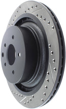 StopTech Infiniti G37 / Nissan 370Z SportStop Slotted & Drilled Rear Right Rotor-13