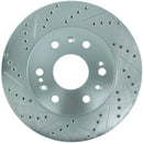 StopTech Select Sport 07-11 GM Silverado 1500 Slotted and Drilled Right Front Rotor-1