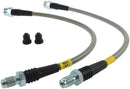 StopTech 00-04 Ferrari F360/04-05 F360 Stradale Rear Stainless Steel Brake Line Kit-2
