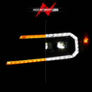 ANZO 15-22 Chevy Colorado Blk Housing Full LED DRL Projector Headlight w/ Sequential Light Bar-8