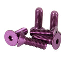 NRG Steering Wheel Screw Upgrade Kit (Conical) - Purple-2