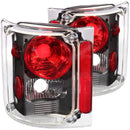 ANZO 1973-1987 Chevrolet C 10 Taillights Black-2