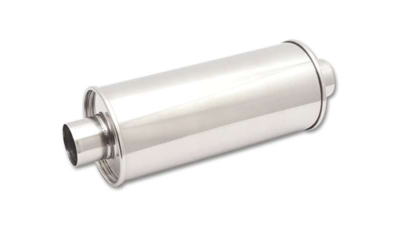 Vibrant StreetPower Round Muff 5in x 9in x 14in long body 3.5in in I.D. x 3.5in out Center-Center - 0