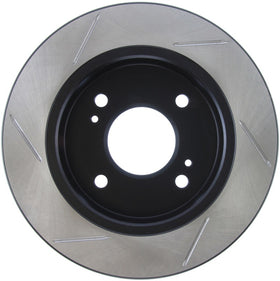 StopTech Power Slot Slotted 89-98 240SX w/ or w/o ABS 4 Lug Rear Left Rotor - 0