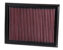 K&N 15-17 Nissan NP300 L4-2.3L DSL Drop In Air Filter-2