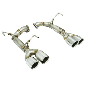 Remark 2015+ Subaru WRX/STI VA Axle Back Exhaust w/Stainless Steel Double Wall Tip - 0