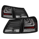 Spyder 07-11 Lexus GS 350 LED Tail Lights Black ALT-YD-LGS06-LED-BK-2