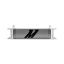 Mishimoto Universal -8AN 10 Row Oil Cooler - Silver-1