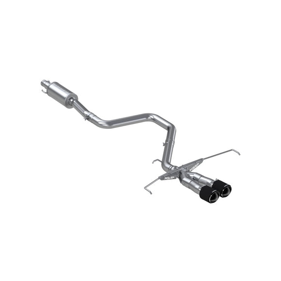 MBRP 2019+ MBRP Hyundai Veloster Turbo Cat Back - T304 Stainless - Carbon Fiber Tip