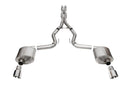 Corsa 24+ Ford MustangGT Sport Cat-Back Exhaust System 3.0in Dual Rear Exit w/4.5in Pro Series Tips-1