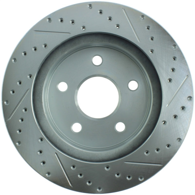 StopTech Select Sport 04-09 Dodge Durango / 02-05 Ram 1500 Slotted and Drilled Right Front Rotor - 0