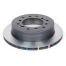 DBA 10-23 Toyota 4Runner Rear 4000 Series Plain Rotor-4