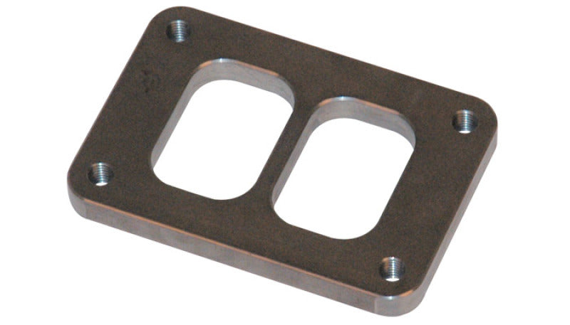 Vibrant T04 Turbo Inlet Flange (Divided Inlet) Mild Steel 1/2in Thick - 0