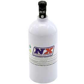 Nitrous Express 2.5lb Bottle w/Motorcycle Valve (4.38 Dia x 12.37 Tall) - 0