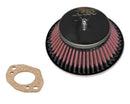 K&N Custom Racing Assembly - Round Tapered - Red 1.375in Neck Flange - 2.25in Over Height-1