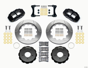Wilwood Narrow Superlite 4R Front Hat Kit 14.00in 2007-Up Jeep Wrangler