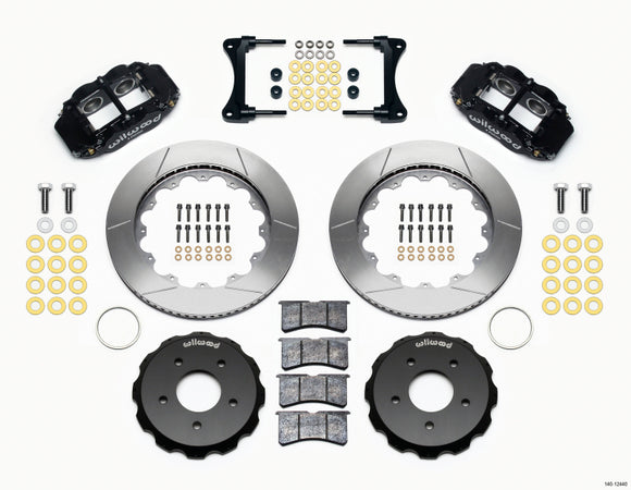 Wilwood Narrow Superlite 4R Front Hat Kit 14.00in 2007-Up Jeep Wrangler