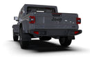 Rally Armor 19-25 Jeep JT Gladiator (Mojave/Rubicon) Black Mud Flap w/Army Green Logo-11