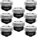 Manley 2018+ Ford Coyote 5.0L DOHC +1cc Dish 3.662in Bore 11:1 CR Platinum Piston Set-9