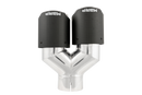MBRP 3in ID / Dual 4in OD Out Staggered L 9.87in / R 9.37in Dual Wall Carbon Fiber Univ Exhaust Tip-4