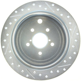 StopTech Select Sport 09-13 Subaru Forester Slotted and Drilled Right Rear Rotor - 0