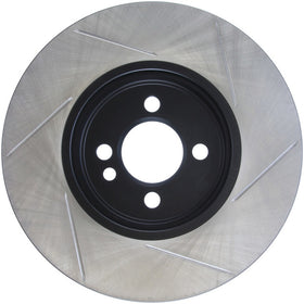 StopTech Power Slot 07-09 Mini Cooper S Front Right Slotted Rotor - 0