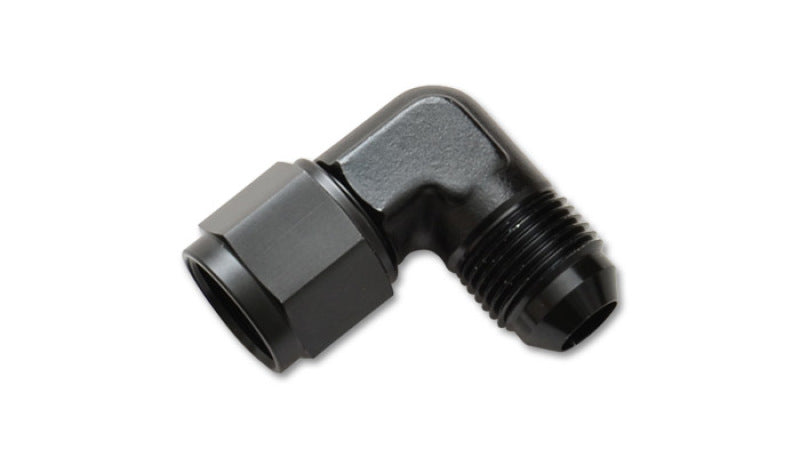 Vibrant -12AN Female to -12AN Male 90 Degree Swivel Adapter Fitting - 0
