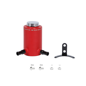 Mishimoto Aluminum Power Steering Reservoir Tank - Wrinkle Red - 0