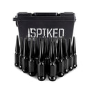 Mishimoto Mishimoto Steel Spiked Lug Nuts M14 x 1.5 24pc Set Black-4