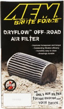 AEM Dryflow 3.5in. X 7in. Round Tapered Air Filter-17