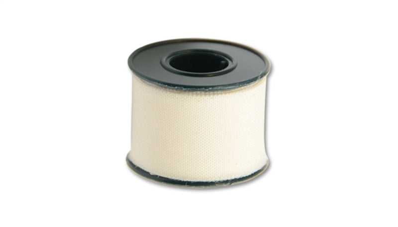 Vibrant 2 Meter (6-1/2 Feet) Roll of White Adhesive Clean Cut Tape - 0