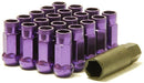 Wheel Mate Muteki SR48 Open End Lug Nuts - Purple 12x1.25 48mm-2
