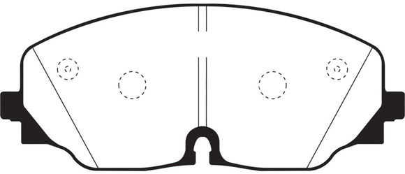 EBC 17+ Volkswagen Atlas 2.0L Turbo Ultimax Front Brake Pads