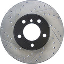 StopTech 9/07-09 BMW 328 Slotted & Drilled Right Front Rotor-1