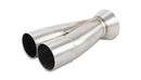 Vibrant 2-1 Merge Collector 2.00in Inlet I.D. x 3.00in Outlet O.D. 8.25in Overall Length-1