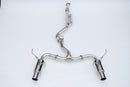 Invidia 2022+ Subaru WRX N1 Twin Outlet Single Layer SS Tip Cat-Back Exhaust-9