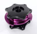 NRG Quick Release SFI SPEC 42.1 - Shiny Black Body / Shiny Purple Ring-3