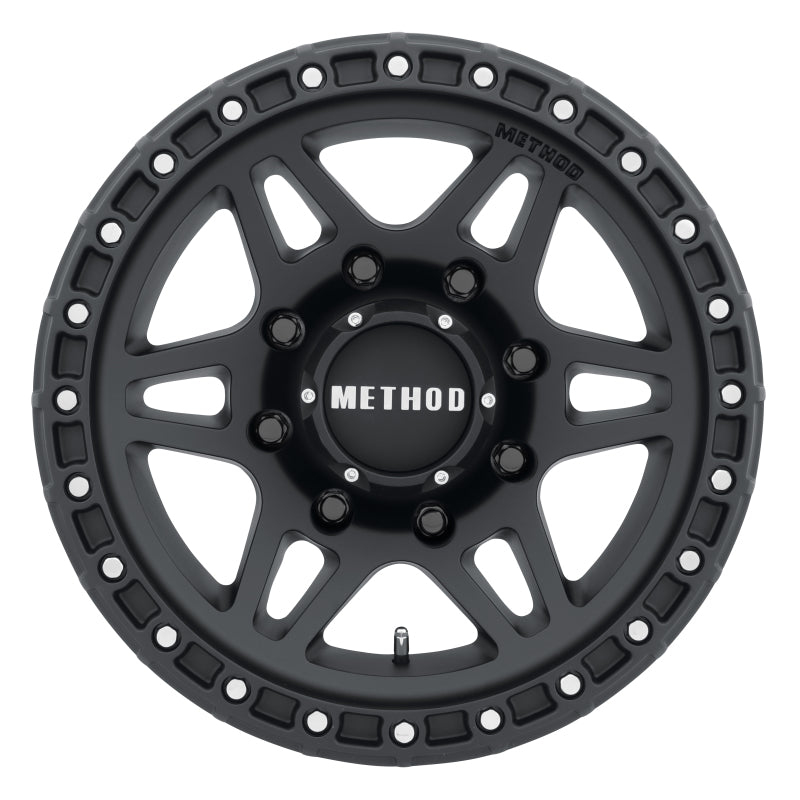 Method MR312 18x9 +18mm Offset 8x170 130.81mm CB Matte Black Wheel - 0