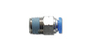 Vibrant Male Straight Pneumatic Vacuum Fitting 1/4in NPT Thread for use with 3/8in 9.5mm OD tubing-2