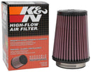 K&N Filter Universal Rubber Filter 3  Flange 4 1/2 Base inch 3 1/2 inch Top 5 3/4 inch Height-14