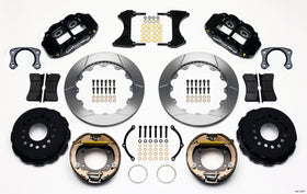 Wilwood Narrow Superlite 4R Rear P-Brk Kit 12.88in Big Ford New Style 2.50in Off Stag Mount