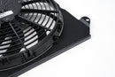 CSF 92-00 Honda Civic All-Aluminum Fan Shroud w/12in SPAL Fan - Black Finish-6