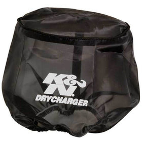 K&N Drycharger Round Tapered Black Filter Wrap - 0