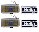 Hella 550 Series 55W 12V H3 Fog Lamp Kit - Amber-4