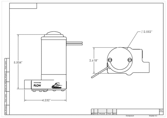 Aeromotive SS Series Billet (14 PSI) Carbureted Fuel Pump - 3/8in NPT Ports