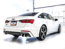 AWE Tuning 19-23 Audi C8 S6/S7 2.9T V6 AWD Touring Edition Exhaust - Chrome Silver Tips-13